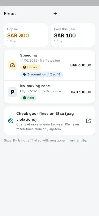 Sayarti+ fines screen